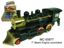 Diecast Steam Engine Locomotive Model