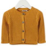 Imps & Elfs Knitted Unisex Organic Cotton Cardigan for Newborn to Mini Girls and Boys 0-12M - CapuletKids