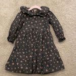 Tocoto Vintage Dark Floral Dress - CapuletKids