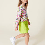 Twinset Printed knit cardigan - CapuletKids