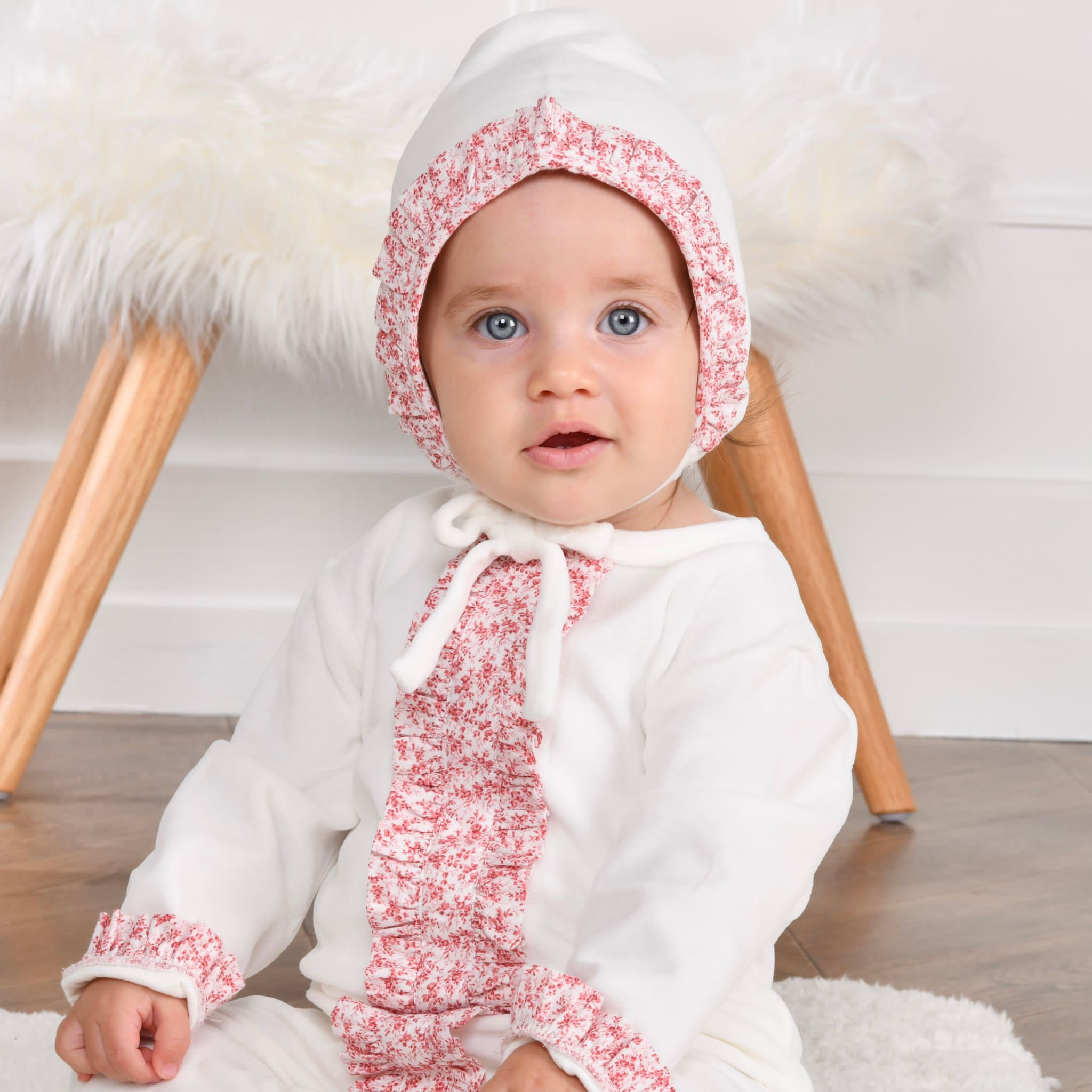 Coralie Ruffle Onesie - CapuletKids