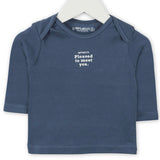 Imps & Elfs Long Sleeve Certified Organic Cotton T-Shirt Sweatshirt With Cute Logos for Mini Girls and Boys 0-9M - CapuletKids