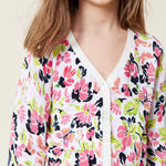 Twinset Printed knit cardigan - CapuletKids