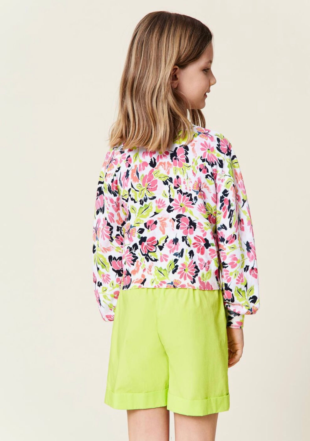 Twinset Printed knit cardigan - CapuletKids
