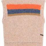 A Monday In Copenhagen Elsa Vest  in Butter Cream for Girls 4Y-8Y - CapuletKids