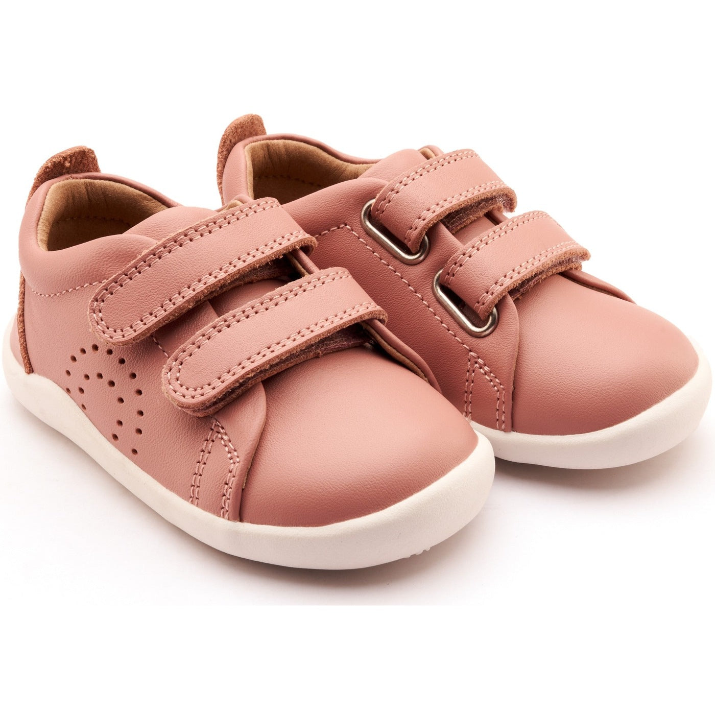 Little Tot Leather Sneakers - Kiss