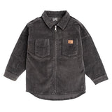 Corduroy Overshirt with Print