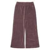 Velvet Flared Pants Ciruela