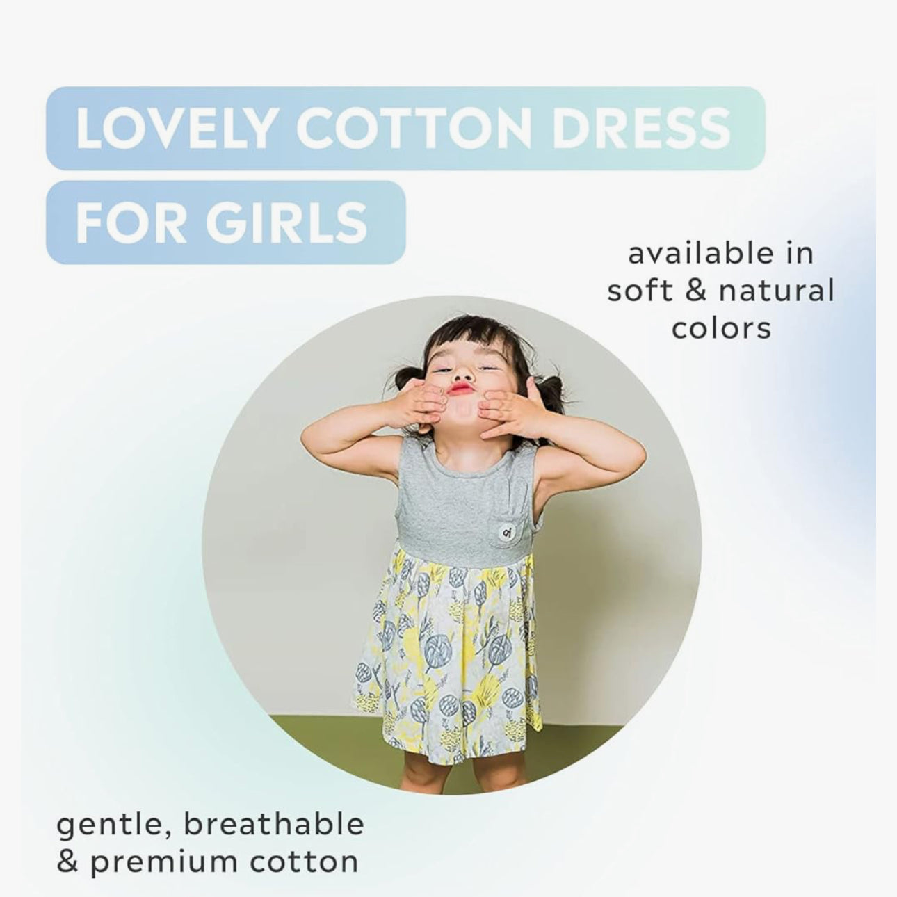 Bunny Pocket Nature Dress | AIMAMA - CapuletKids