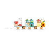 Pure | Train | Pull along | 17 pieces