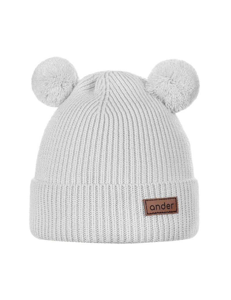 Merino wool Teddy Knitted Beanie Hat | ANDER