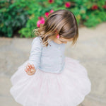 Blush Tulle Glitter Skirt - CapuletKids