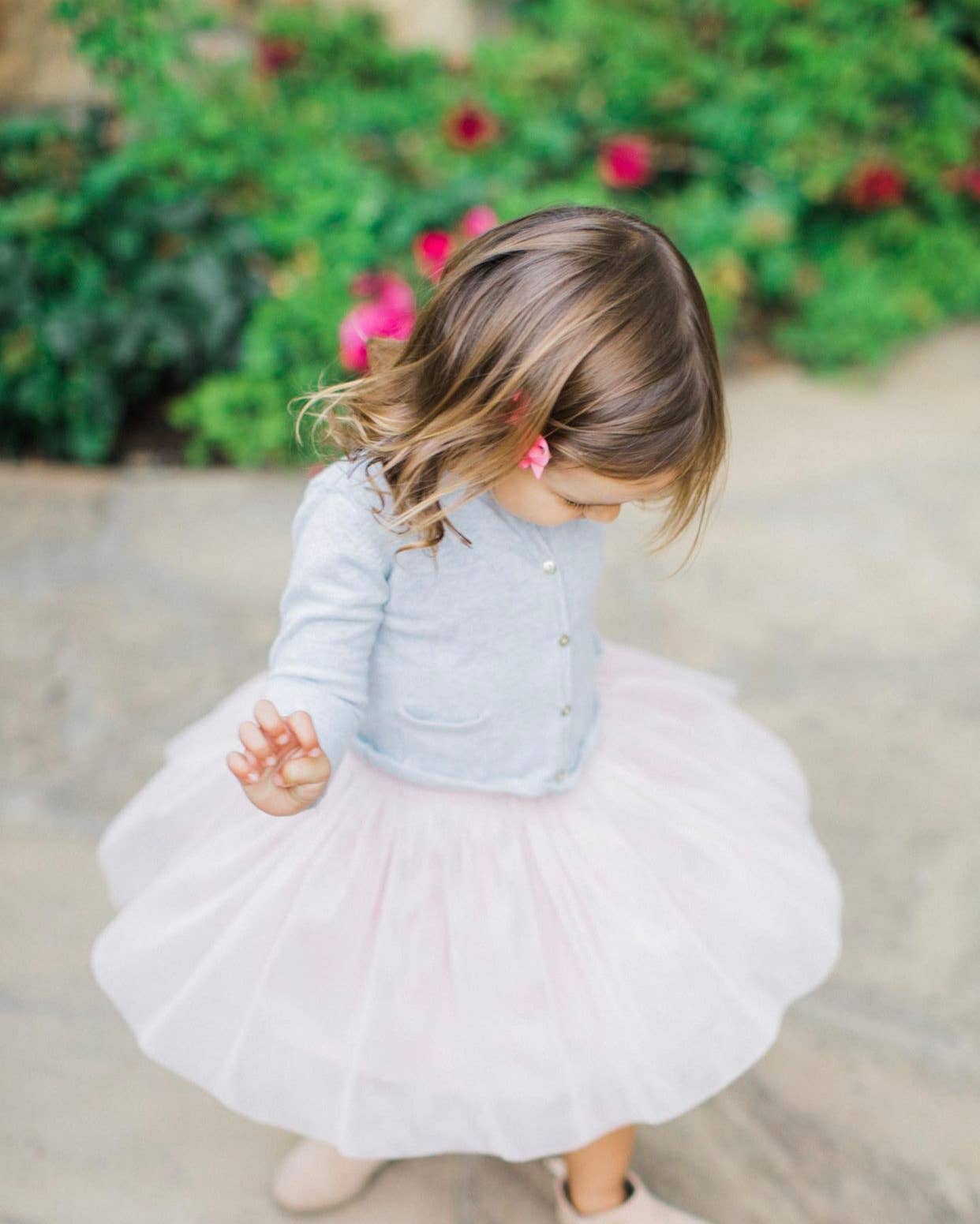 Blush Tulle Glitter Skirt - CapuletKids