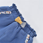Denim blue pants by Aimama, kids