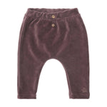 Tocoto Vintage Velvet Leggings Ciruela