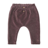 Tocoto Vintage Velvet Leggings Ciruela
