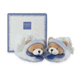 Petit Chou Bear Booties with Rattle