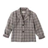 Wales Check Oversize Blazer