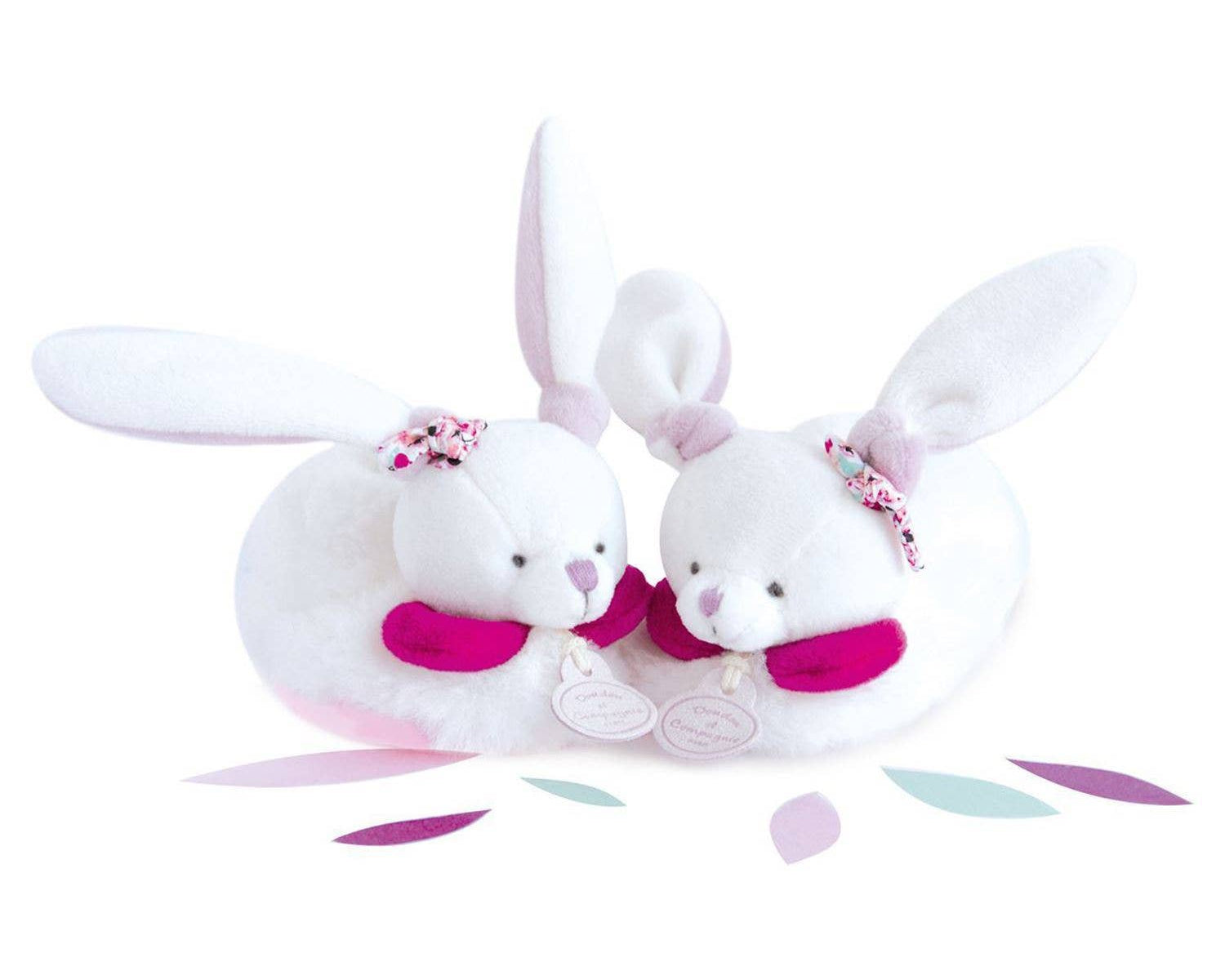 Cherry Bunny Baby Slippers - CapuletKids