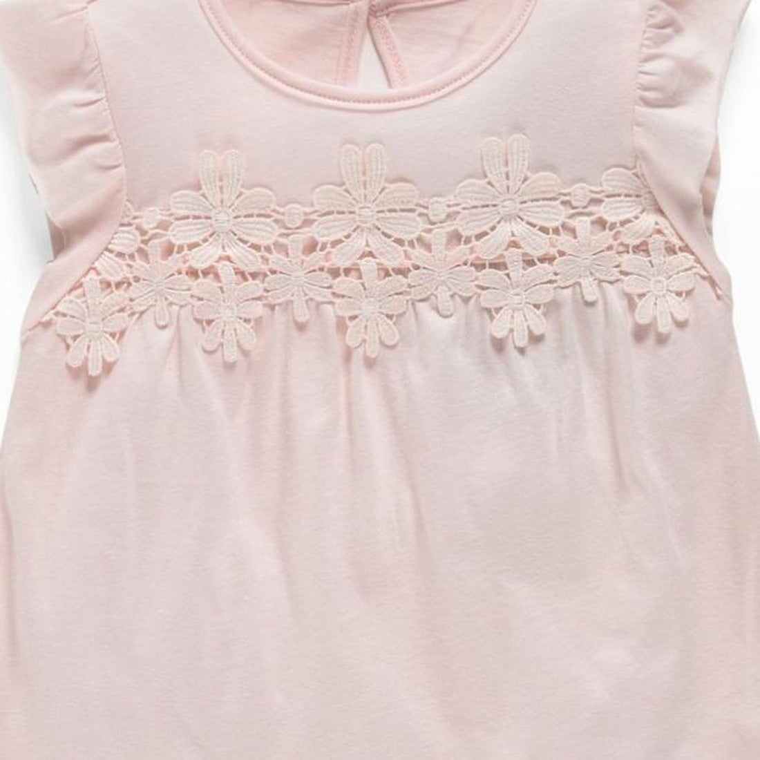Floral Lace Wide Tank Top, detail