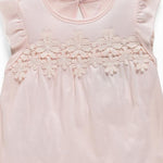 Floral Lace Wide Tank Top, detail