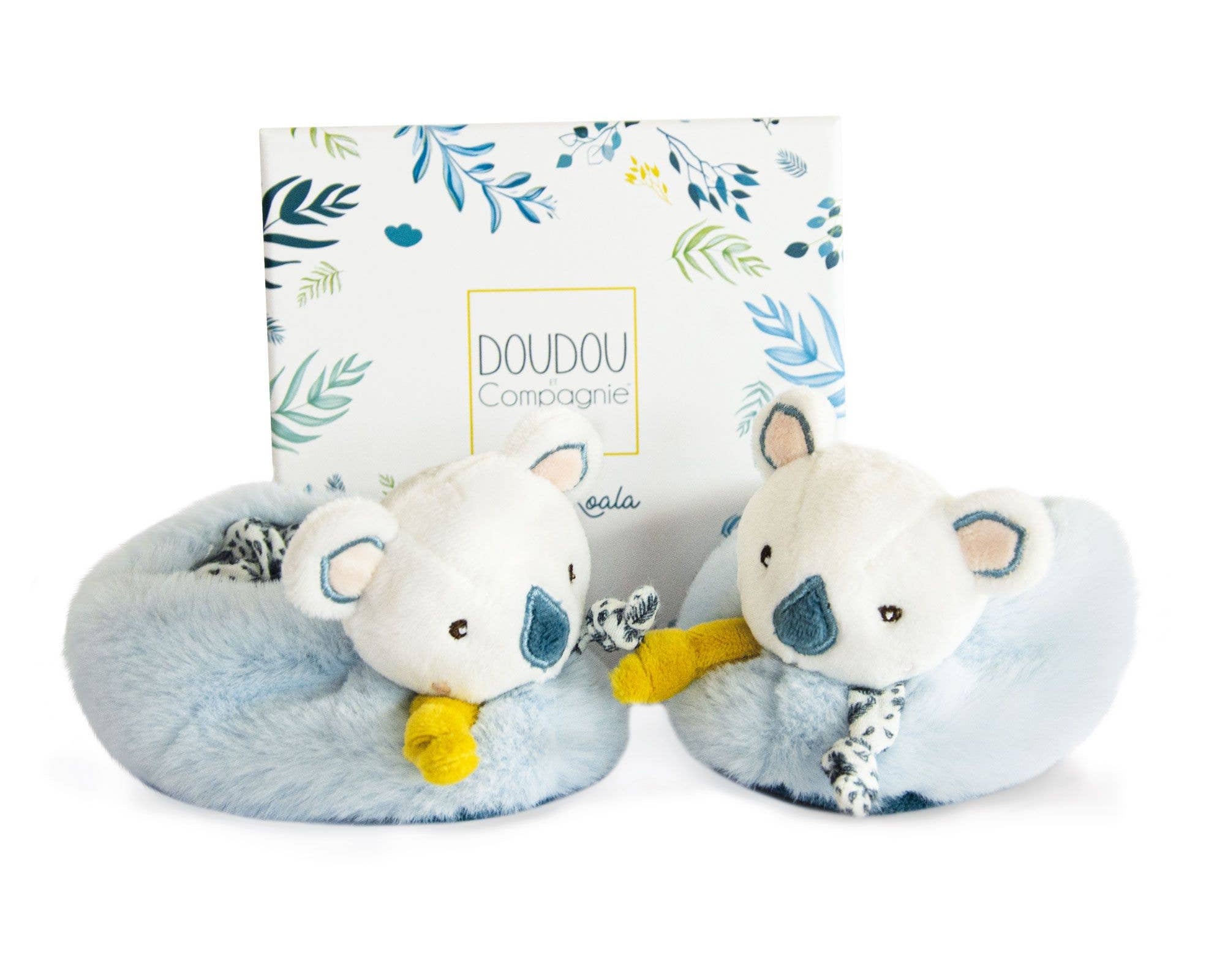 Yoka the Koala Baby Booties with Rattle - CapuletKids