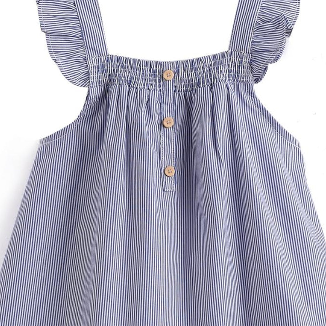 Striped Ruffle Tank Top, detail