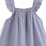 Striped Ruffle Tank Top, detail