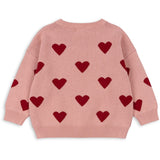 Konges Slojd Lapis Knit Blouse Pink Hearts