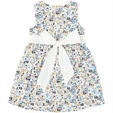 Floral Bowtie Party Dress - CapuletKids