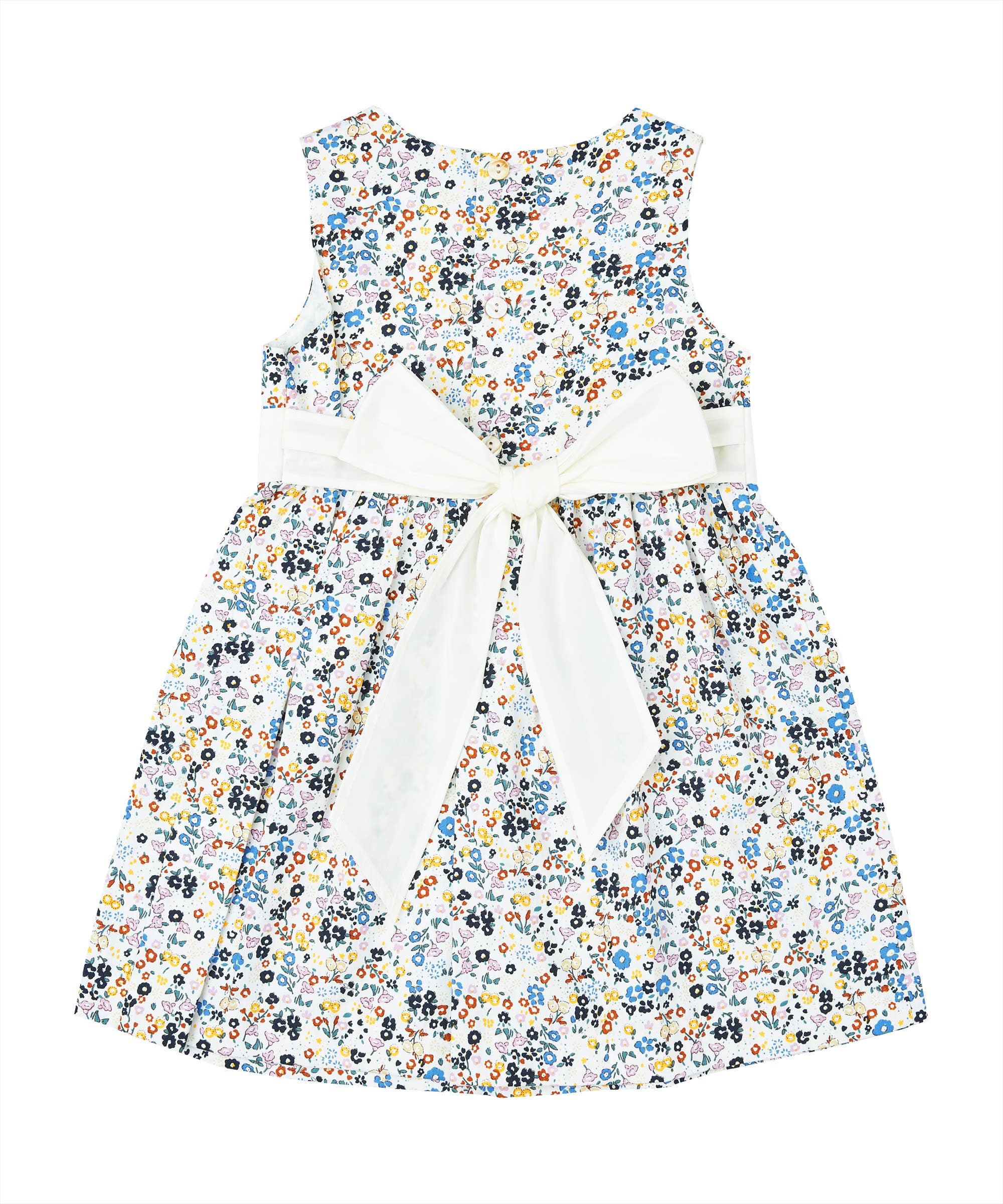 Floral Bowtie Party Dress - CapuletKids