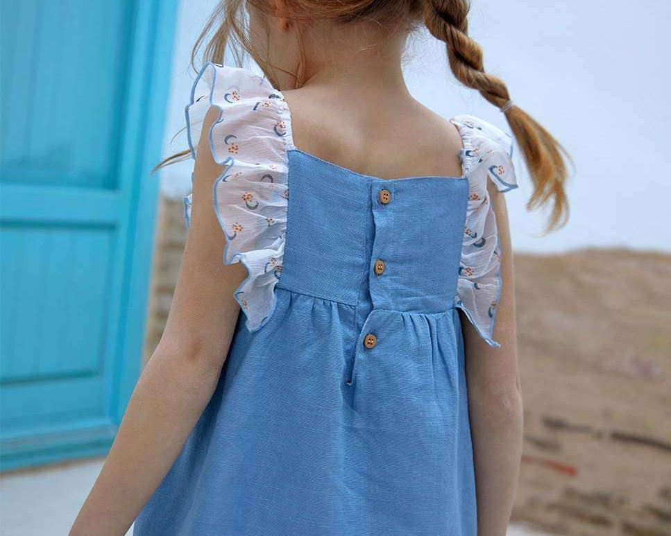 Chiffon Ruffles Dress - CapuletKids