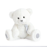 Charming Teddy Bear with Glitter Accents: Beige / 9.4"