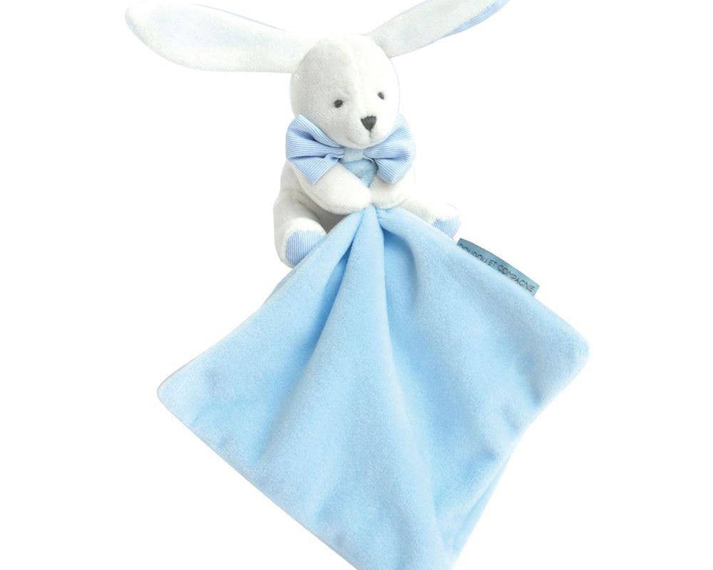 Plush Bunny with Blanket | Toy Comforter | DOUDOU