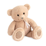 Charming Teddy Bear with Glitter Accents: Beige / 9.4"