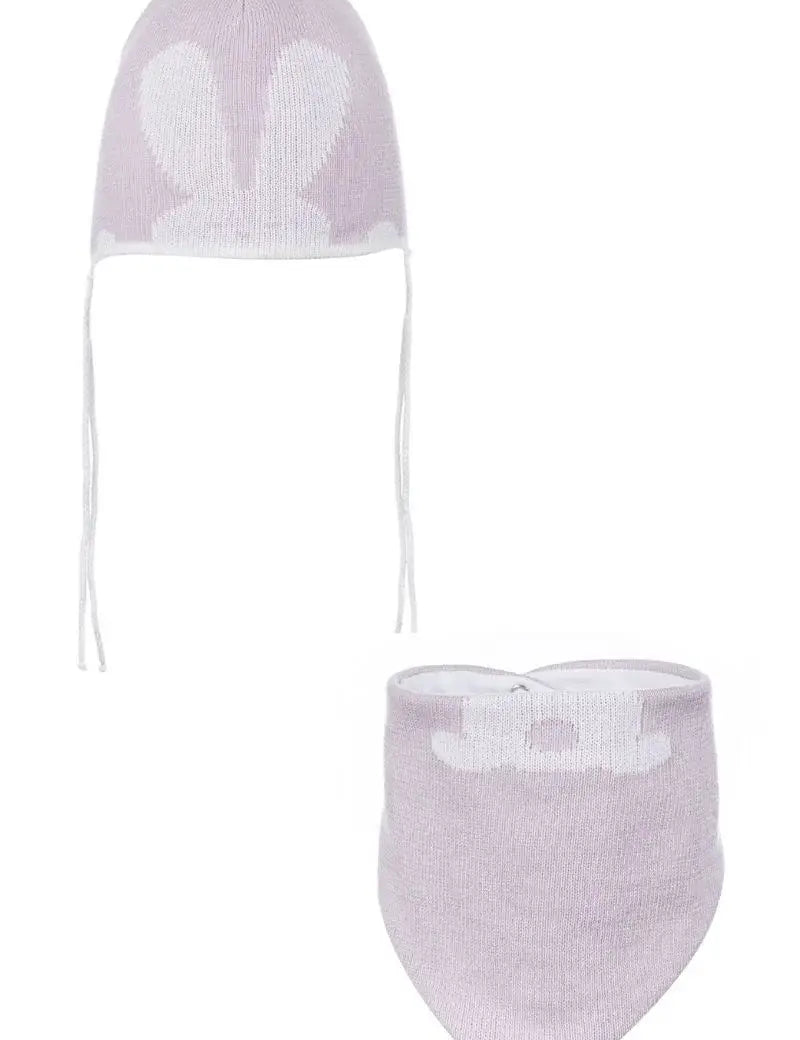 Bunny Baby Hat & Scarf Set | ANDER