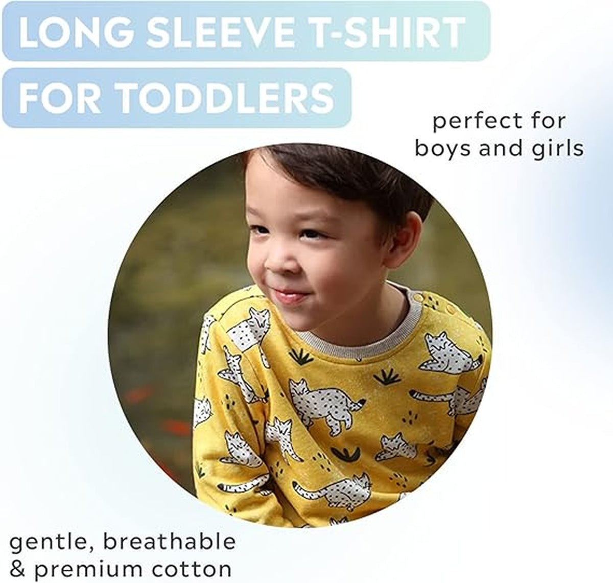 Yellow Leopard Print Sweathshirt | AIMAMA - CapuletKids