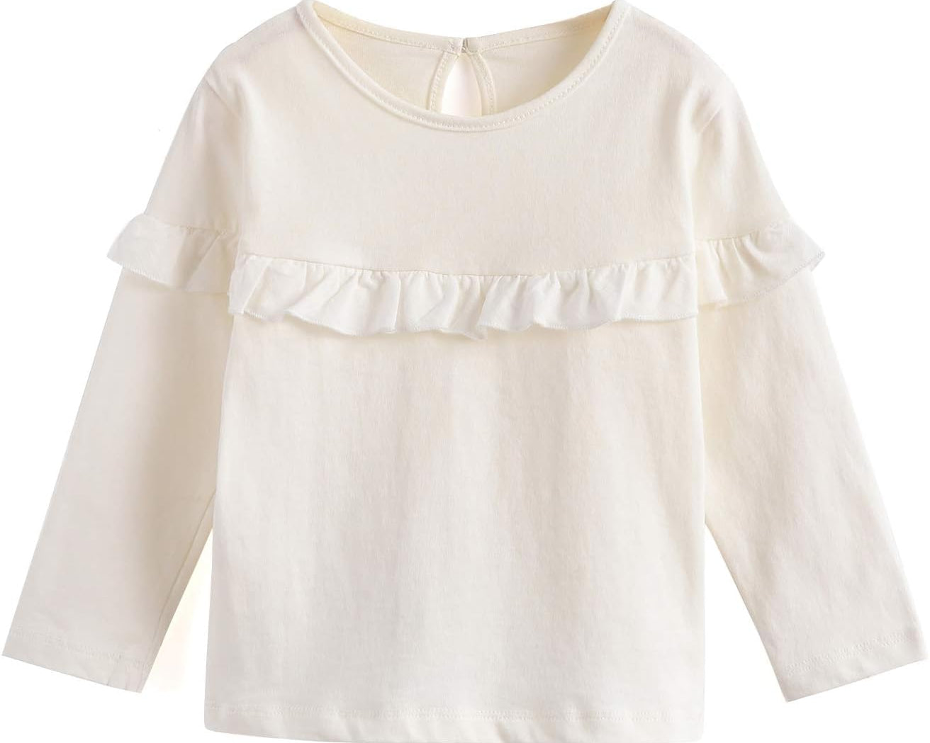 Ruffled Long Sleeve Shirt