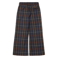 Tocoto Vintage Blue & Red Plaid Pants