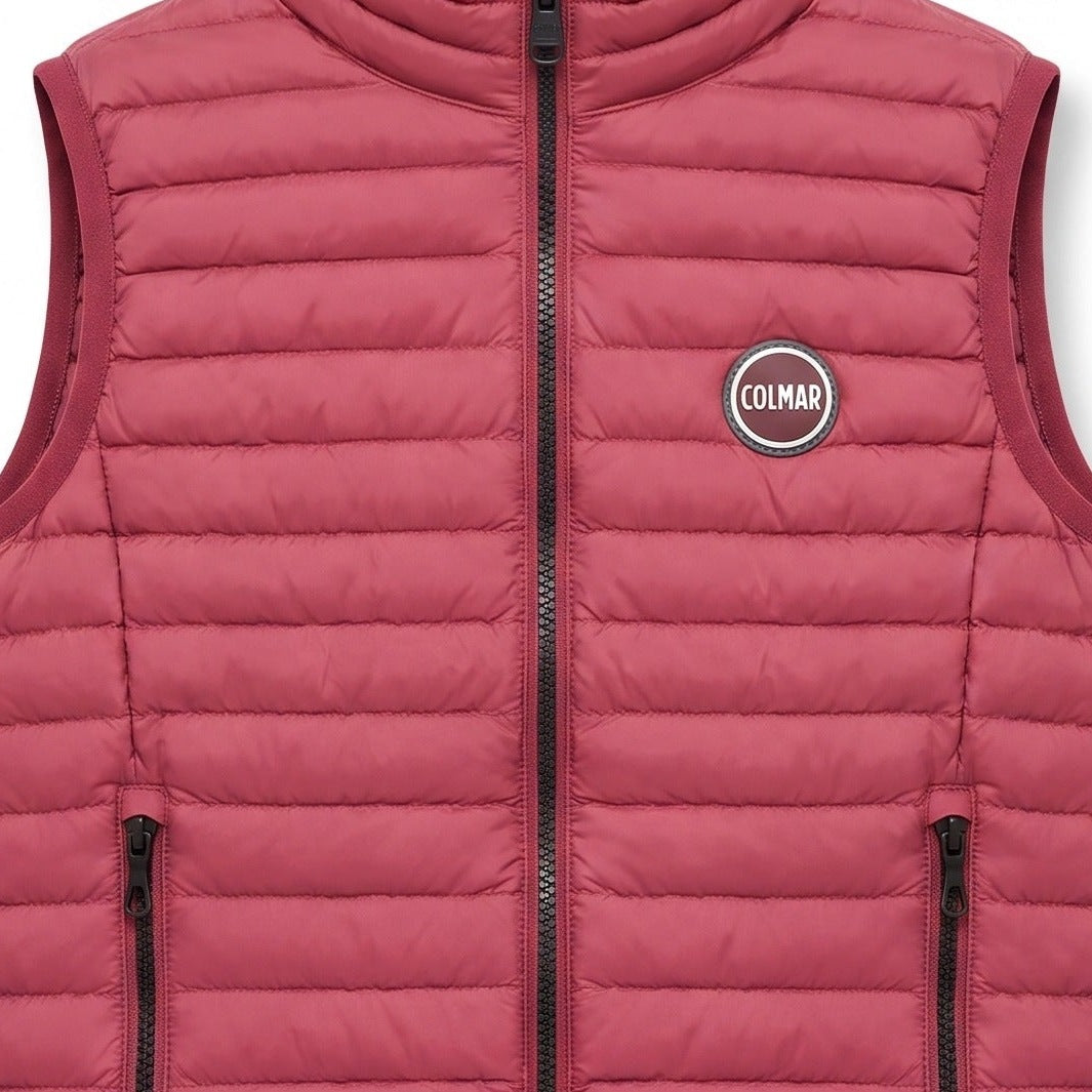 Quilted Down Gilet, detail