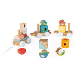 Pure | Train | Pull along | 17 pieces
