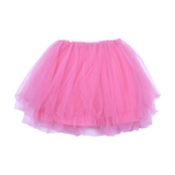 Glitter Waistband Tutu Skirt :Pink Peony