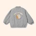 Konges Slojd Juno Bomber Jacket Quarry Blue