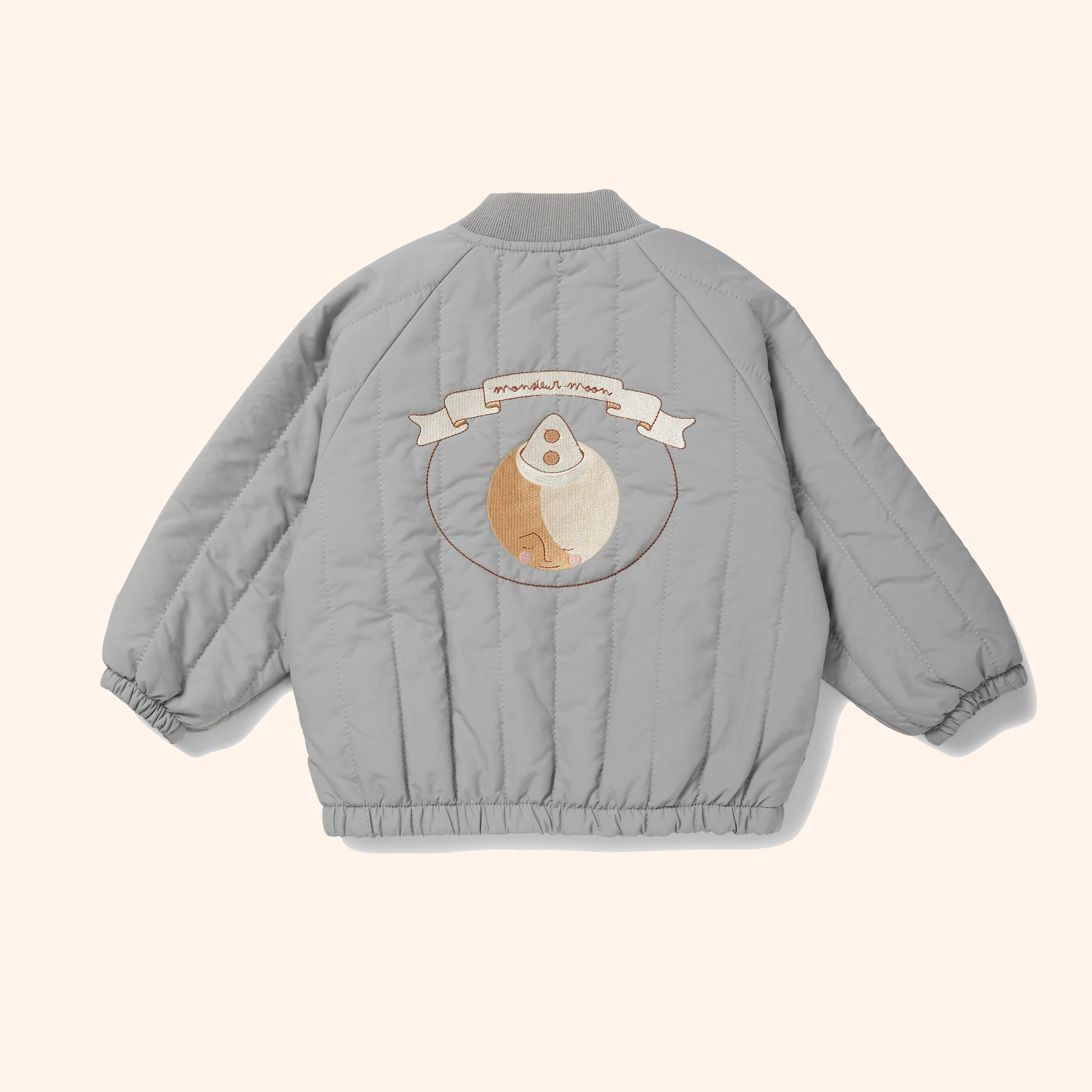 Konges Slojd Juno Bomber Jacket Quarry Blue