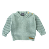 Baby Oversize Knit Sweater Dark Green | TOCOTO VINTAGE