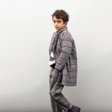 Kid Coat Quilted Linnig