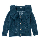 Knit Openwork Cardigan