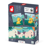 Matching Game | 30-piece animal puzzle | WWF partnership