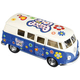1962 VW Bus With Print Die Cast Car 12-unit Display