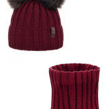 Dark Grey Hat & Snood Set | ANDER - CapuletKids